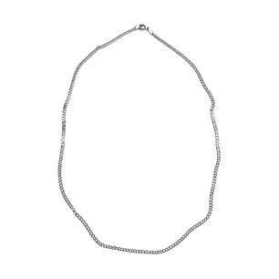 Cadena de Plata Esterlina 925 Groumet 2cm Media