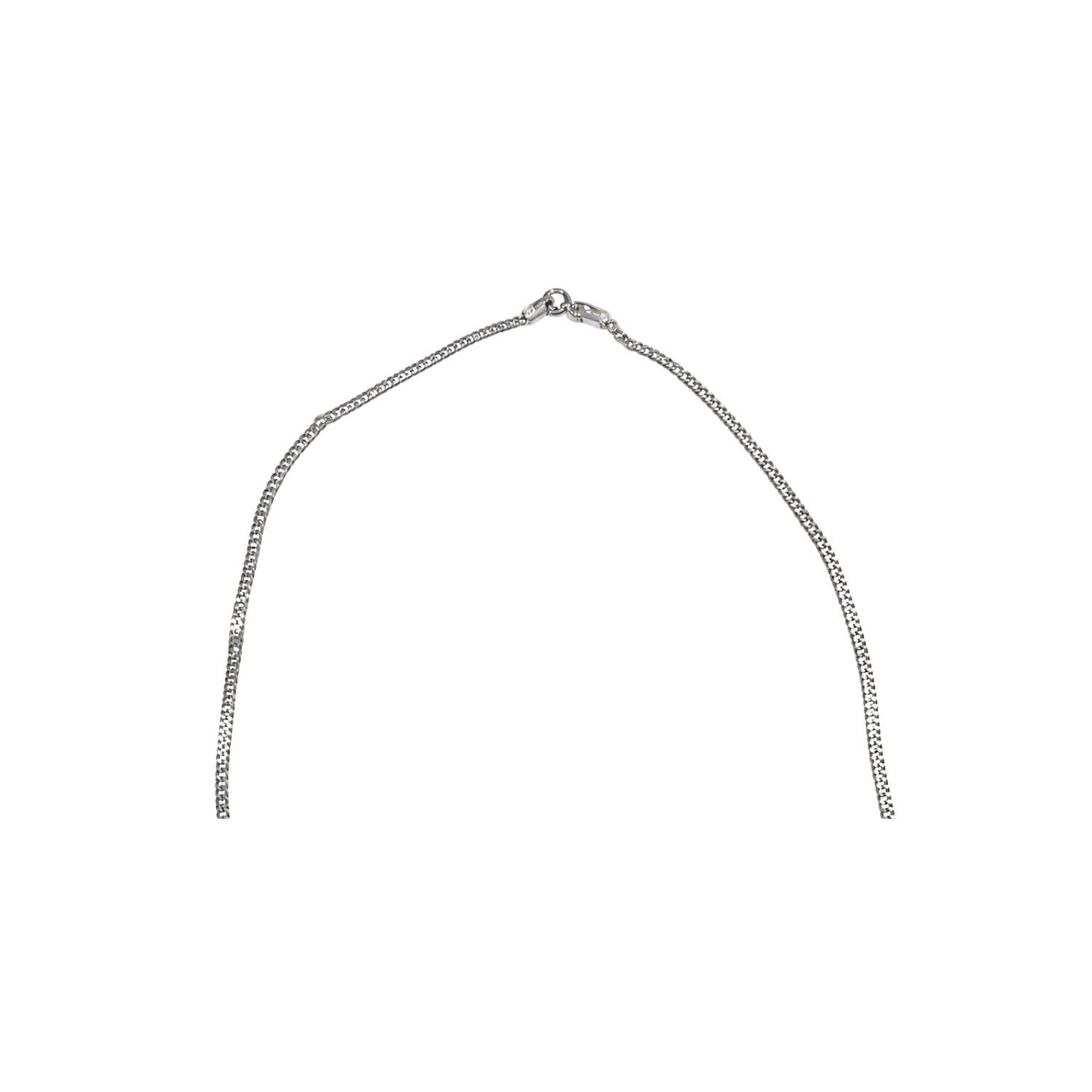 Cadena de Plata Esterlina 925 Groumet 2cm Media Larga 3