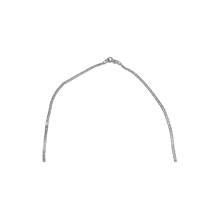 Cadena de Plata Esterlina 925 Groumet 2cm Media Larga 3