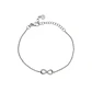 Pulsera de Plata Esterlina 925 Infinito Circón - Miniatura 1