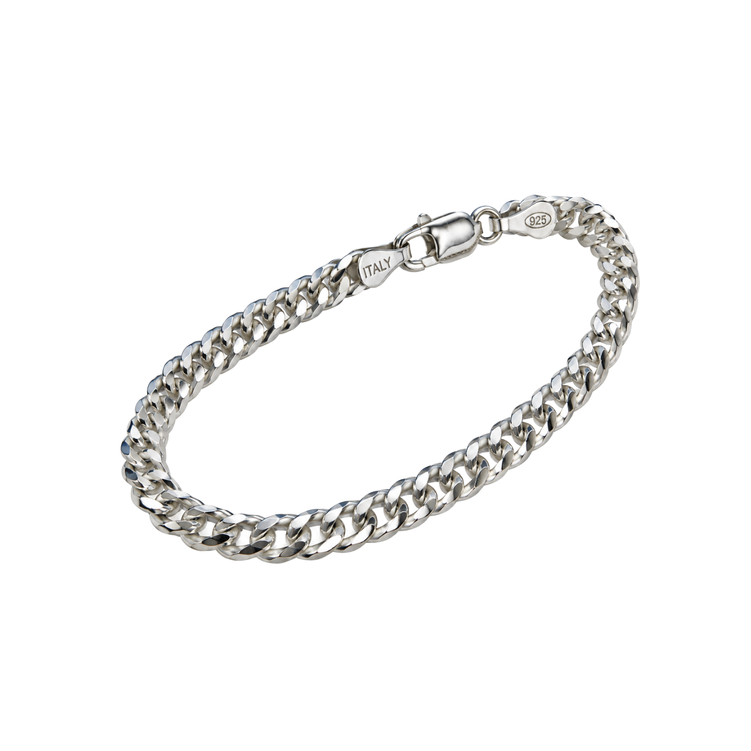 Pulsera de Plata Esterlina 925 Groumet 4MM 2