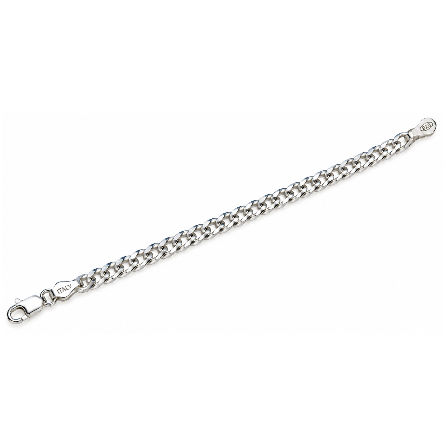 Pulsera de Plata Esterlina 925 Groumet 4MM 3