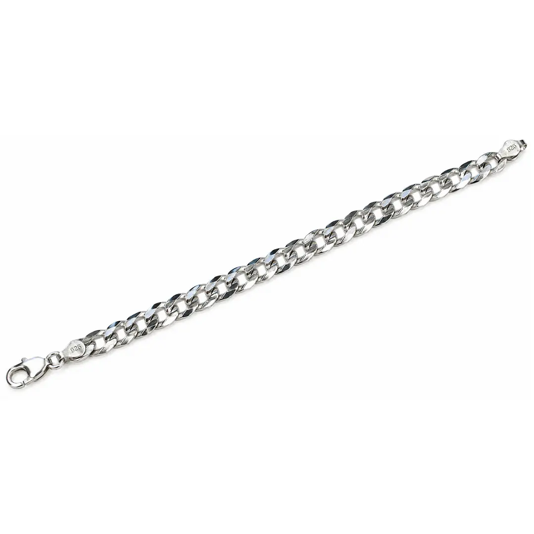 Pulsera de Plata Esterlina 925 Groumet 5MM 3