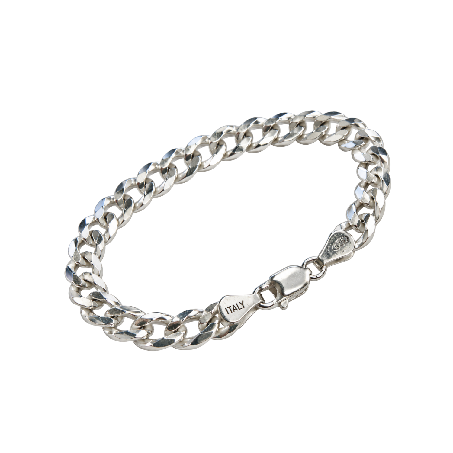 Pulsera de Plata Esterlina 925 Groumet 5MM Larga 2