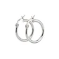 Aros de Plata Esterlina 925 Argollas Lisas Regular - Miniatura 1