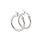 Aros de Plata Esterlina 925 Argollas Lisas Regular - Miniatura 2