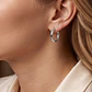 Aros de Plata Esterlina 925 Argollas Lisas Regular - Miniatura 4