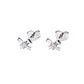 Aros de Plata Esterlina 925 Cinta Coquette Circón - Miniatura 1