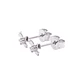 Aros de Plata Esterlina 925 Cinta Coquette Circón - Miniatura 3