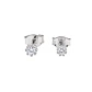 Aros de Plata Esterlina 925 Punto Circón Pequeño - Miniatura 2