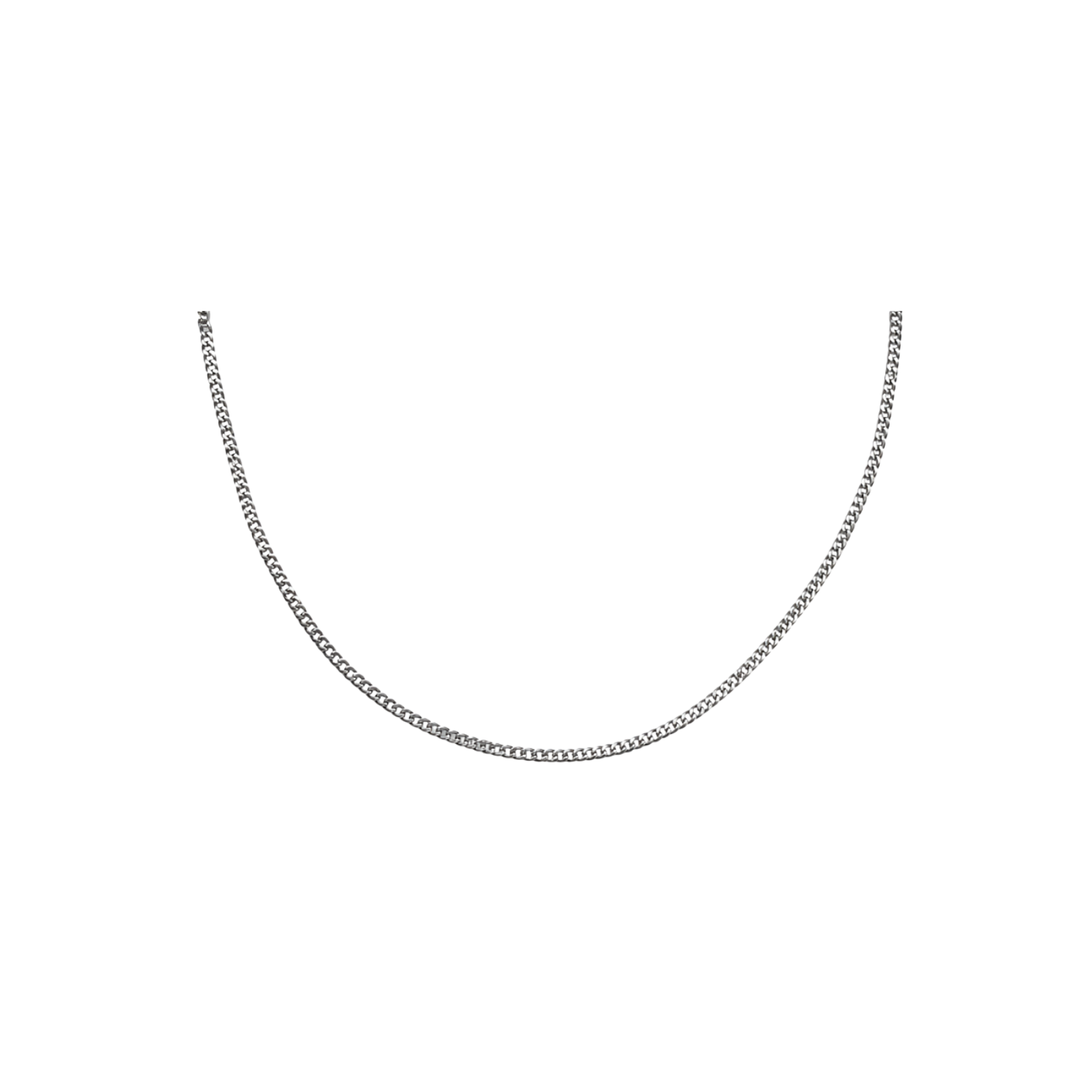 Cadena de Plata Esterlina 925 Groumet 1,5cm Fina 2