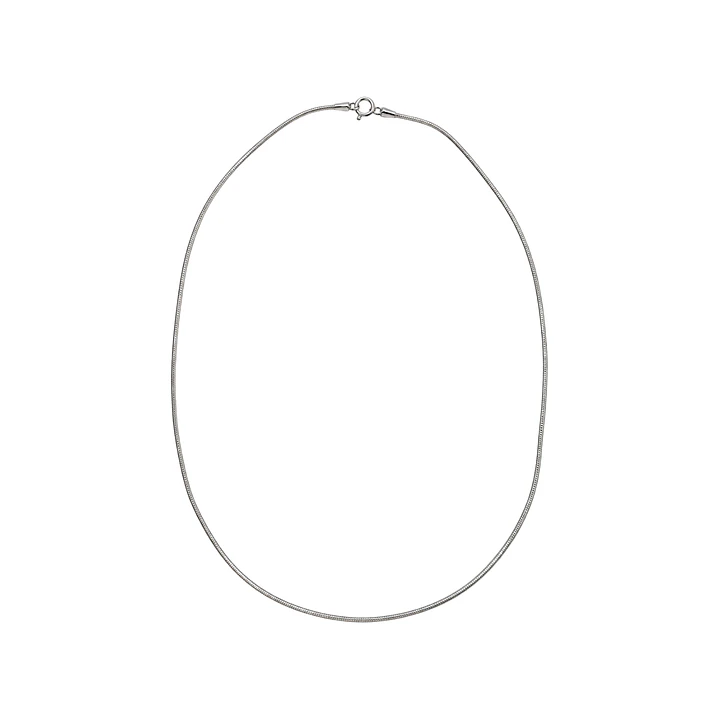 Cadena de Plata Esterlina 925 Espiral Delgada 1