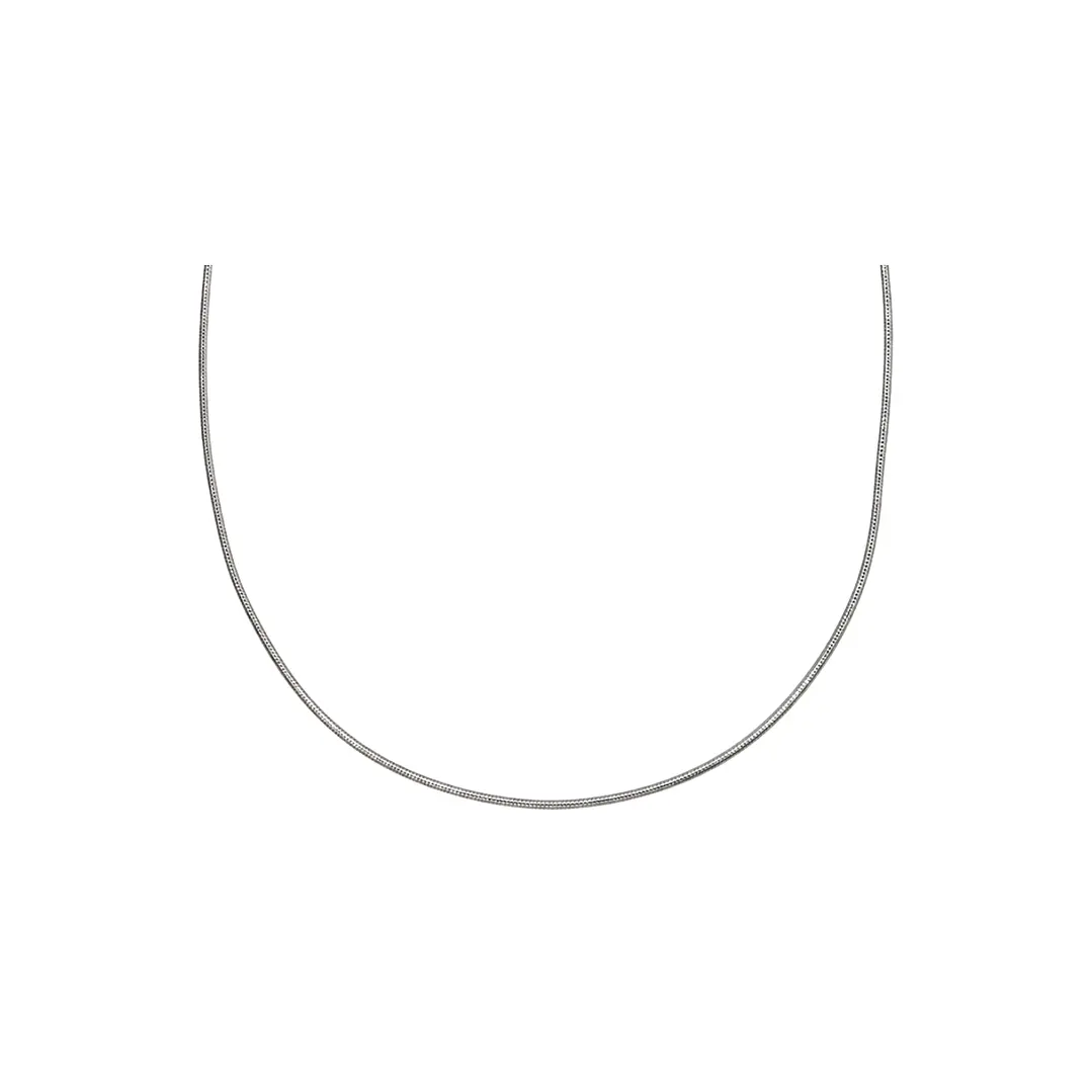 Cadena de Plata Esterlina 925 Espiral Delgada 2