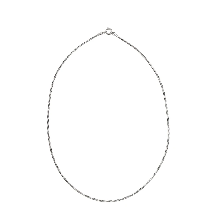 Cadena de Plata Esterlina 925 Groumet Fina 1