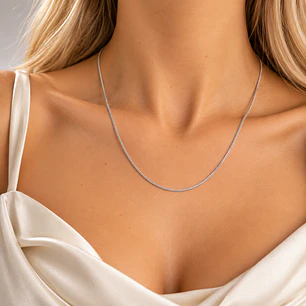 Cadena de Plata Esterlina 925 Groumet 1,5gr Grande