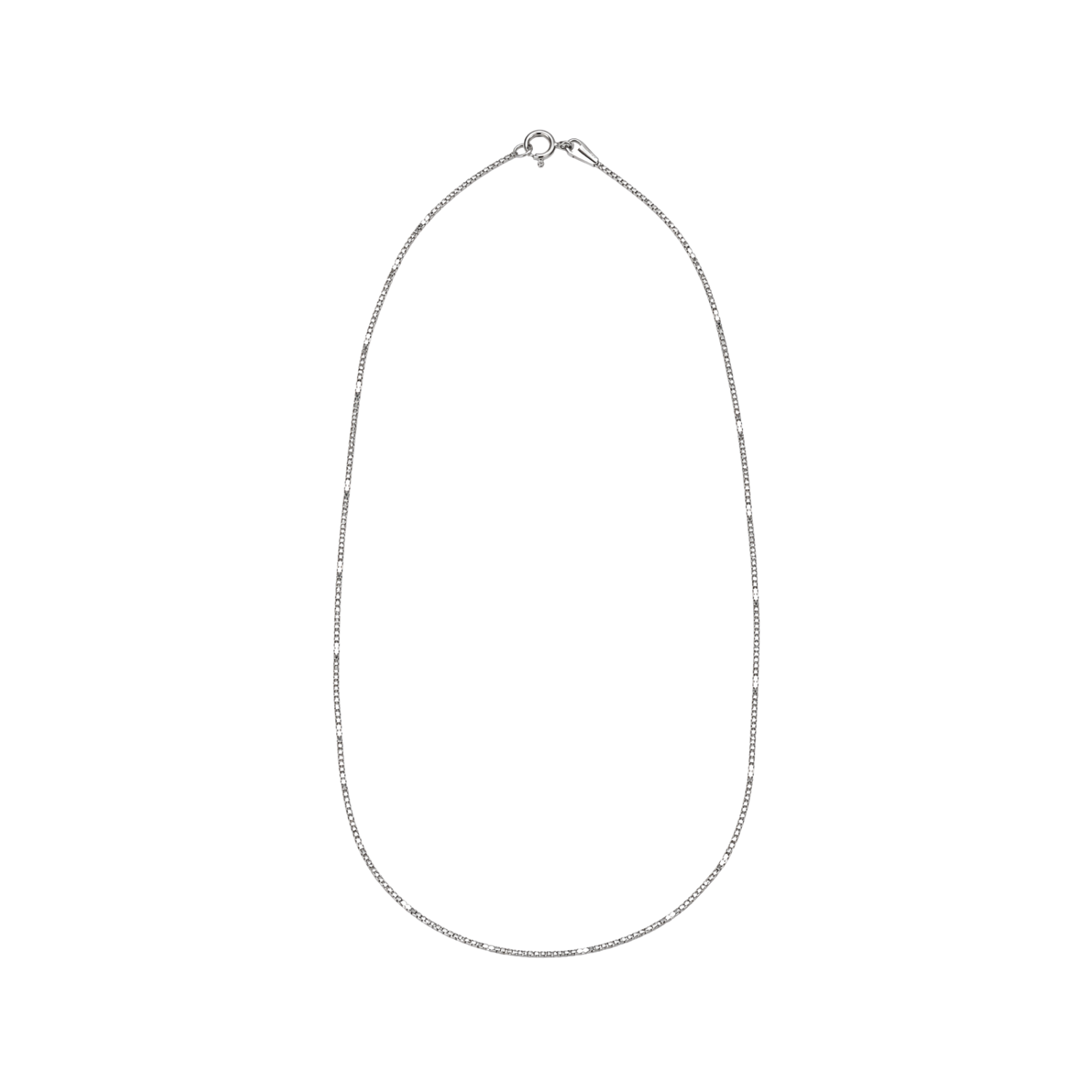 Cadena de Plata Esterlina 925 Box 1,3gr Larga 1
