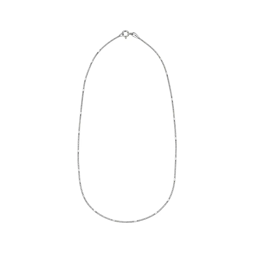 Cadena de Plata Esterlina 925 Box 1,3gr Larga 1
