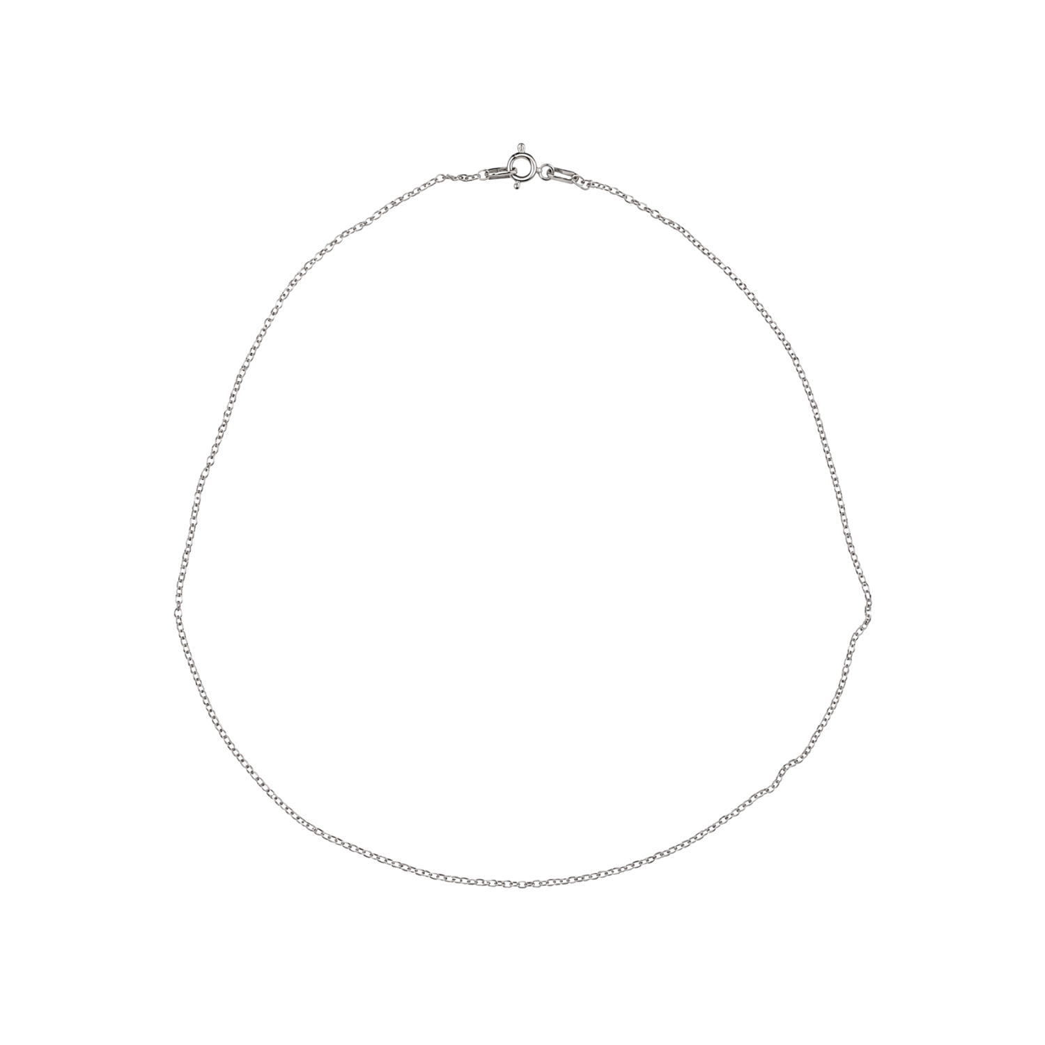 Cadena de Plata Esterlina 925 Limada Corta 1