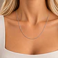 Cadena de Plata Esterlina 925 Limada Corta - Miniatura 4