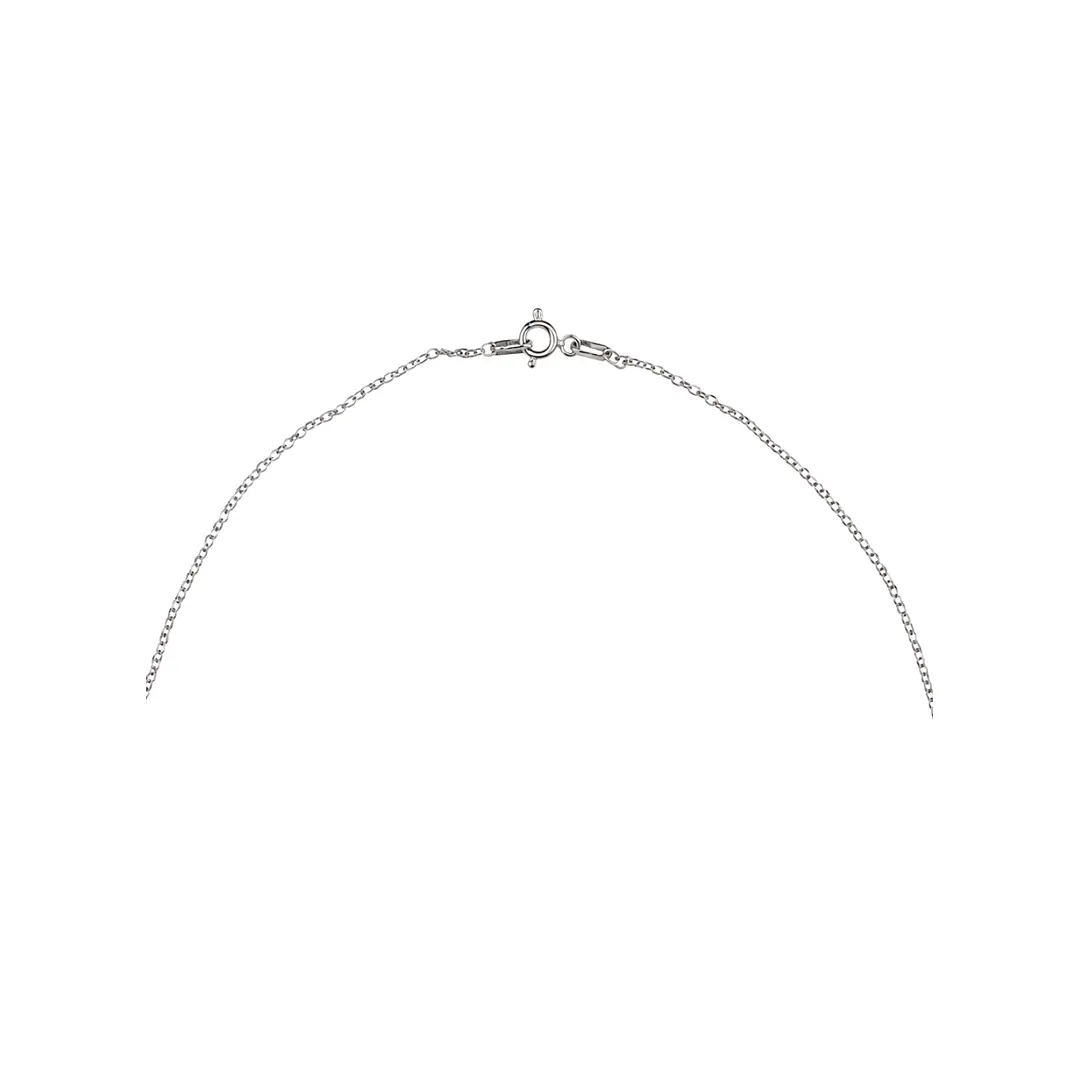 Cadena de Plata Esterlina 925 Limada Larga 3