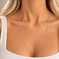 Cadena de Plata Esterlina 925 Limada Larga - Miniatura 4