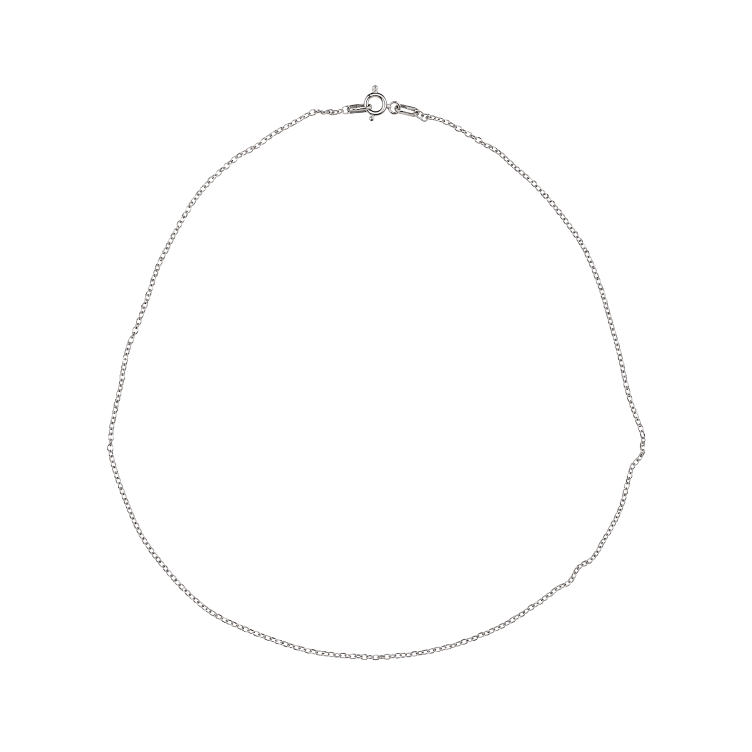 Cadena de Plata Esterlina 925 Limada Media 1