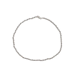 Cadena de Plata Esterlina 925 Spiral Corta