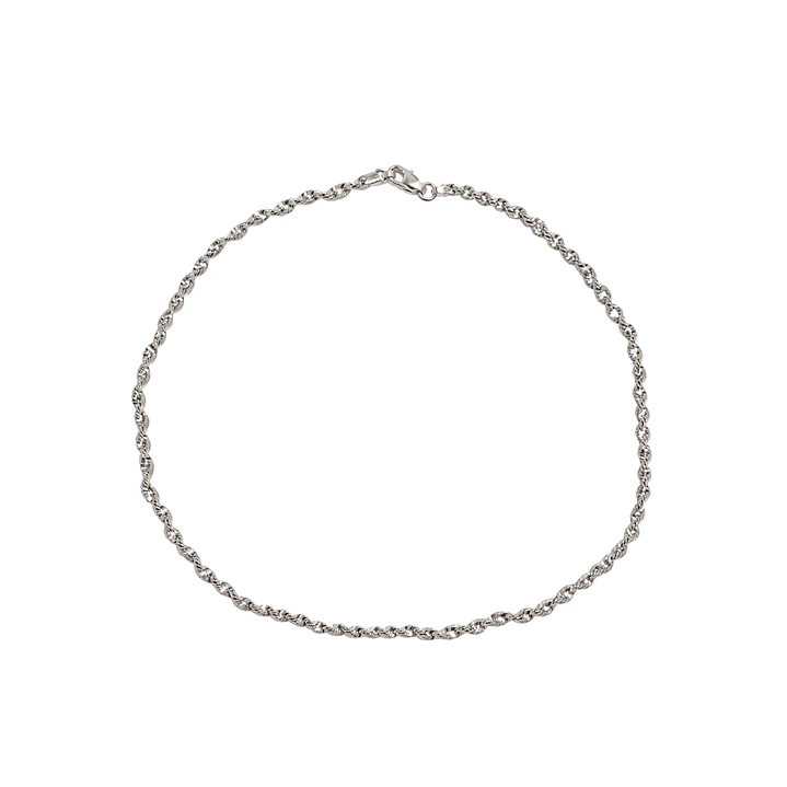 Cadena de Plata Esterlina 925 Spiral Corta 1