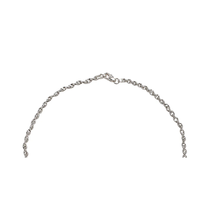 Cadena de Plata Esterlina 925 Spiral Corta 3