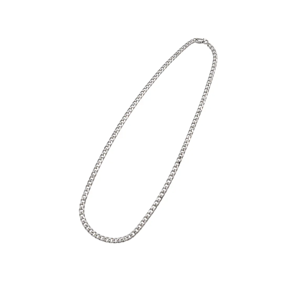 Cadena de Plata Esterlina 925 Cartier 4MM Ancho 1
