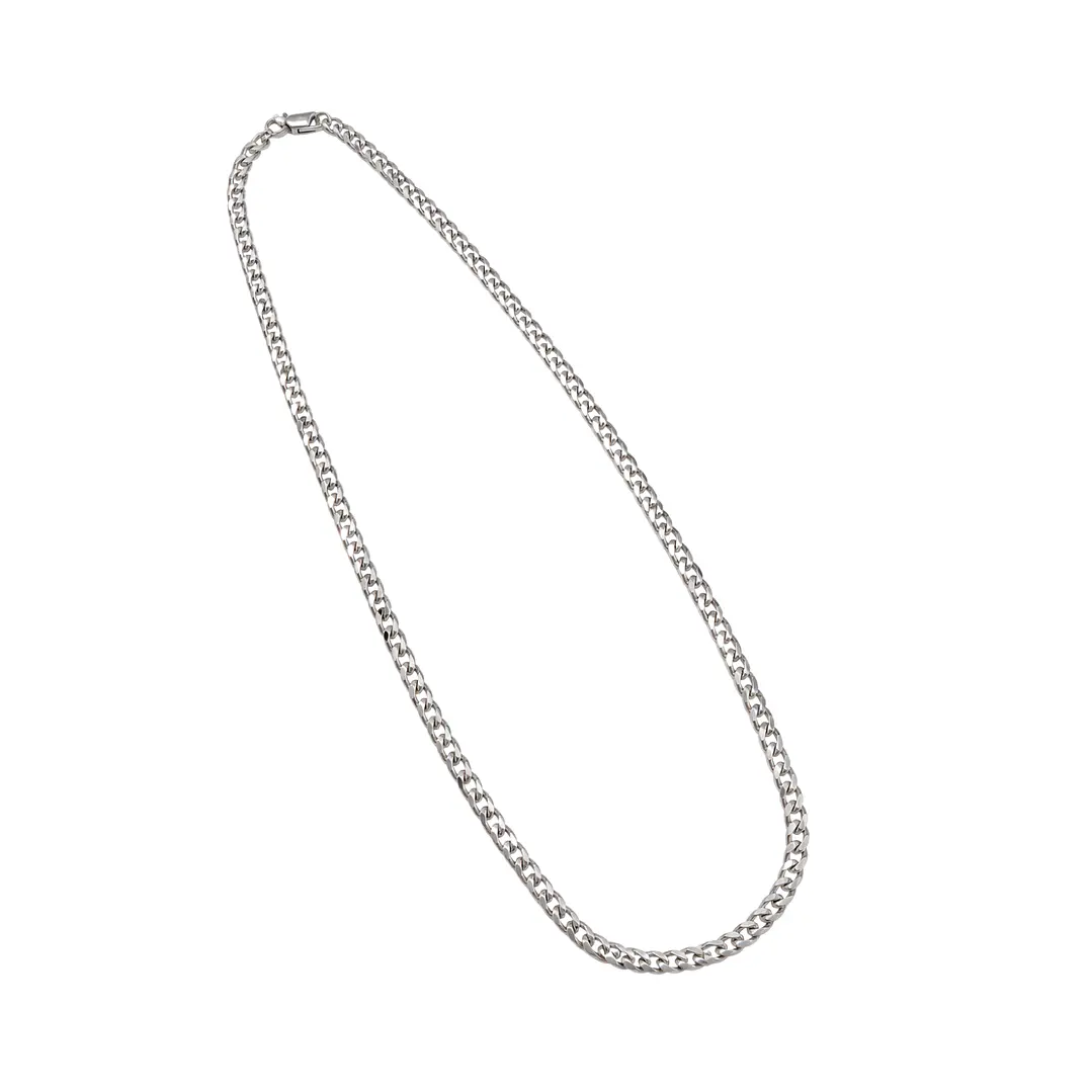 Cadena de Plata Esterlina 925 Cartier 6MM Ancho 1