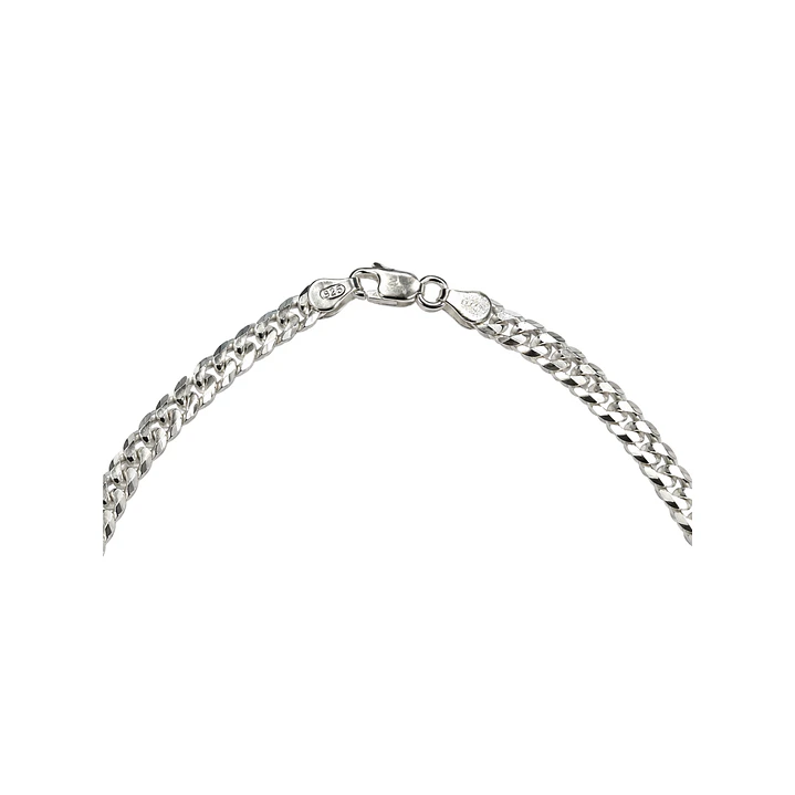 Cadena de Plata Esterlina 925 Cartier 6MM Ancho 3