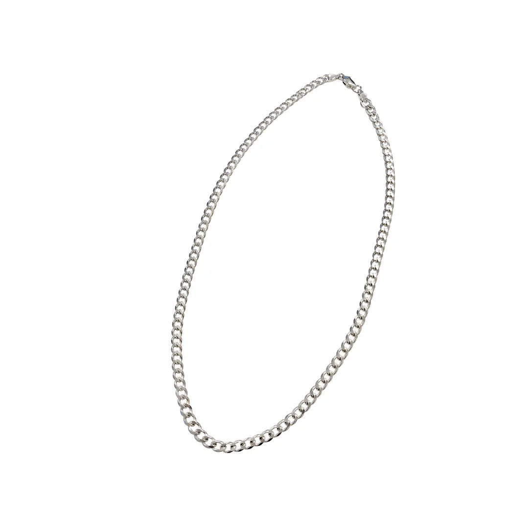 Cadena de Plata Esterlina 925 Cartier 5MM Ancho 1