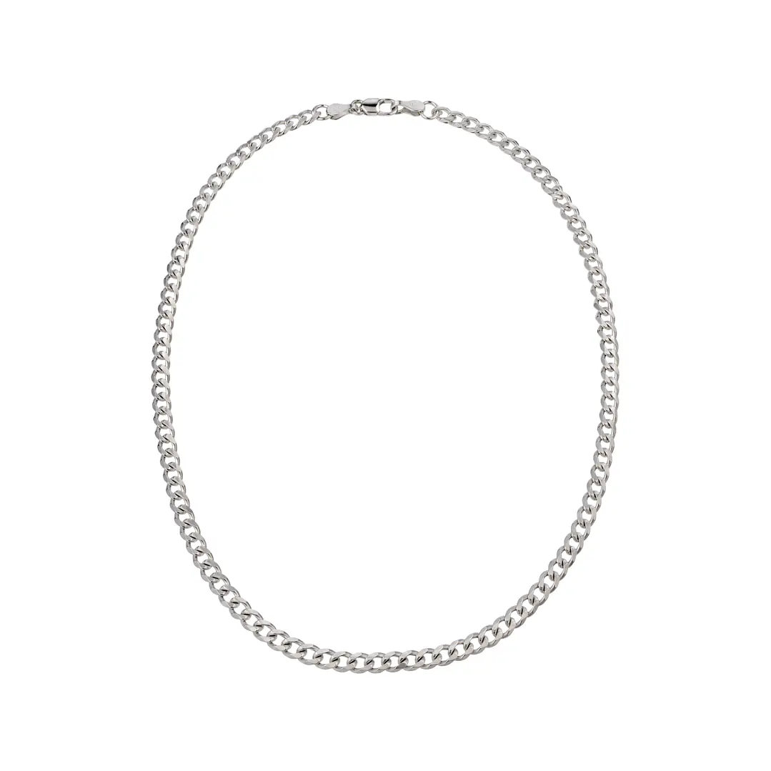Cadena de Plata Esterlina 925 Cartier 5MM Pesada 1
