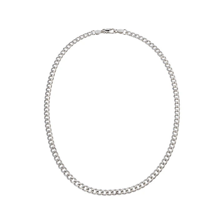 Cadena de Plata Esterlina 925 Cartier 5MM Pesada 1