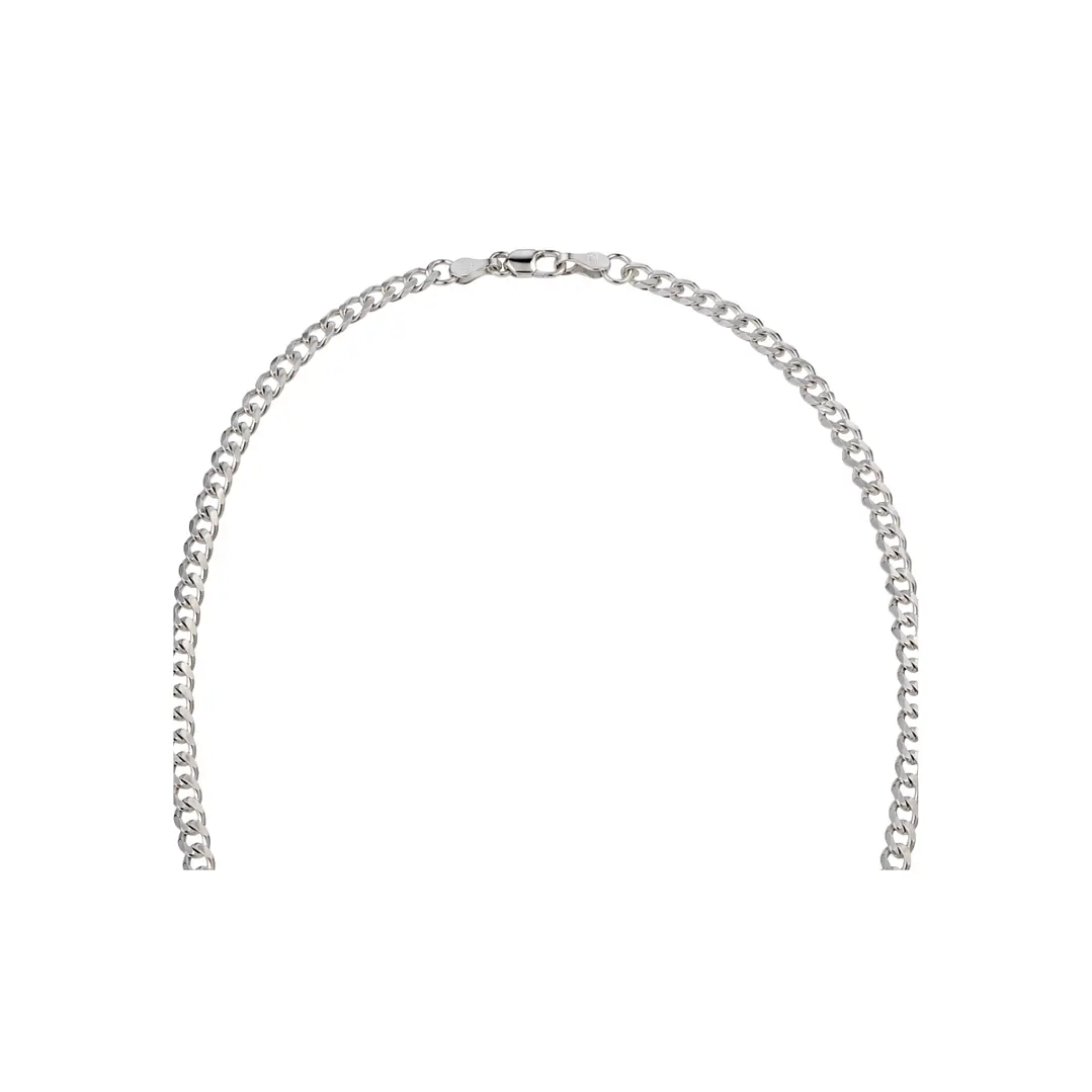 Cadena de Plata Esterlina 925 Cartier 5MM Pesada 3