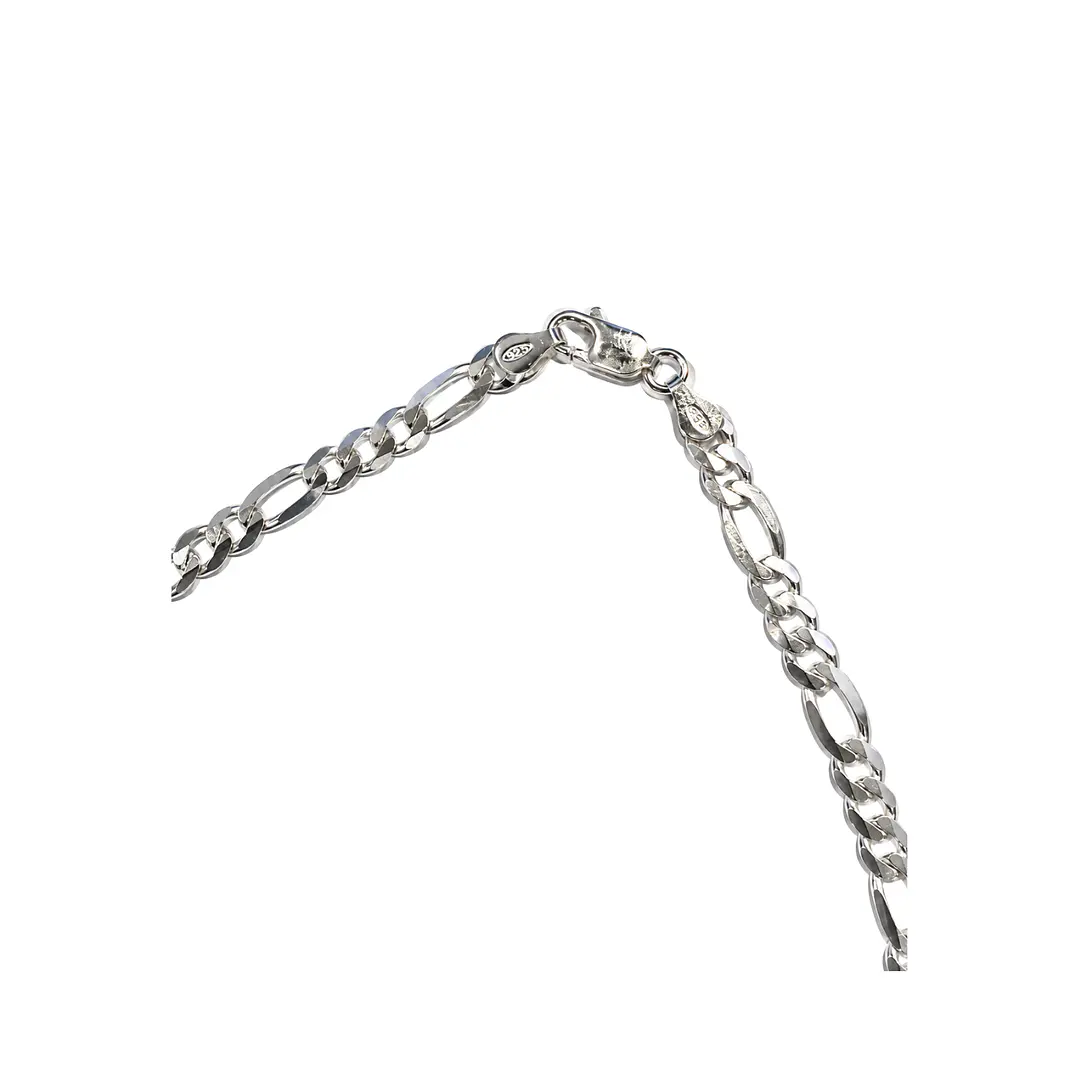 Cadena de Plata Esterlina 925 Cartier 3-1 de 5MM 3