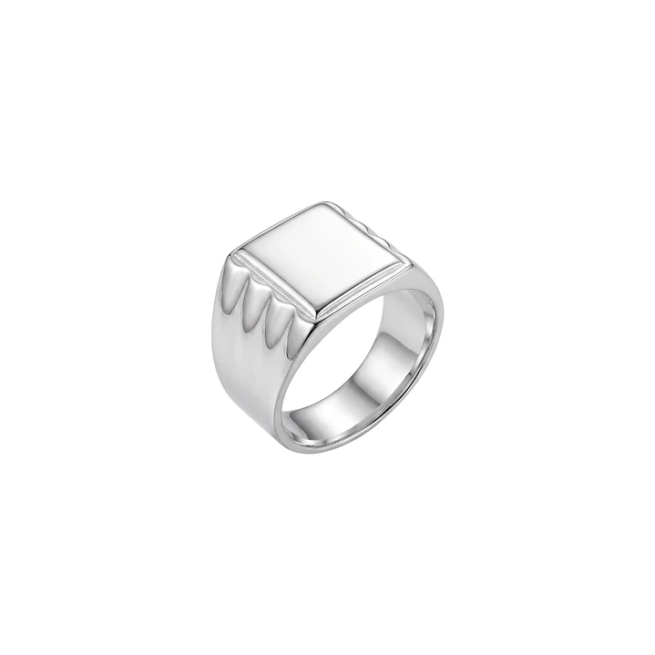 Anillo de Plata Esterlina 925 Sello Masculino 1