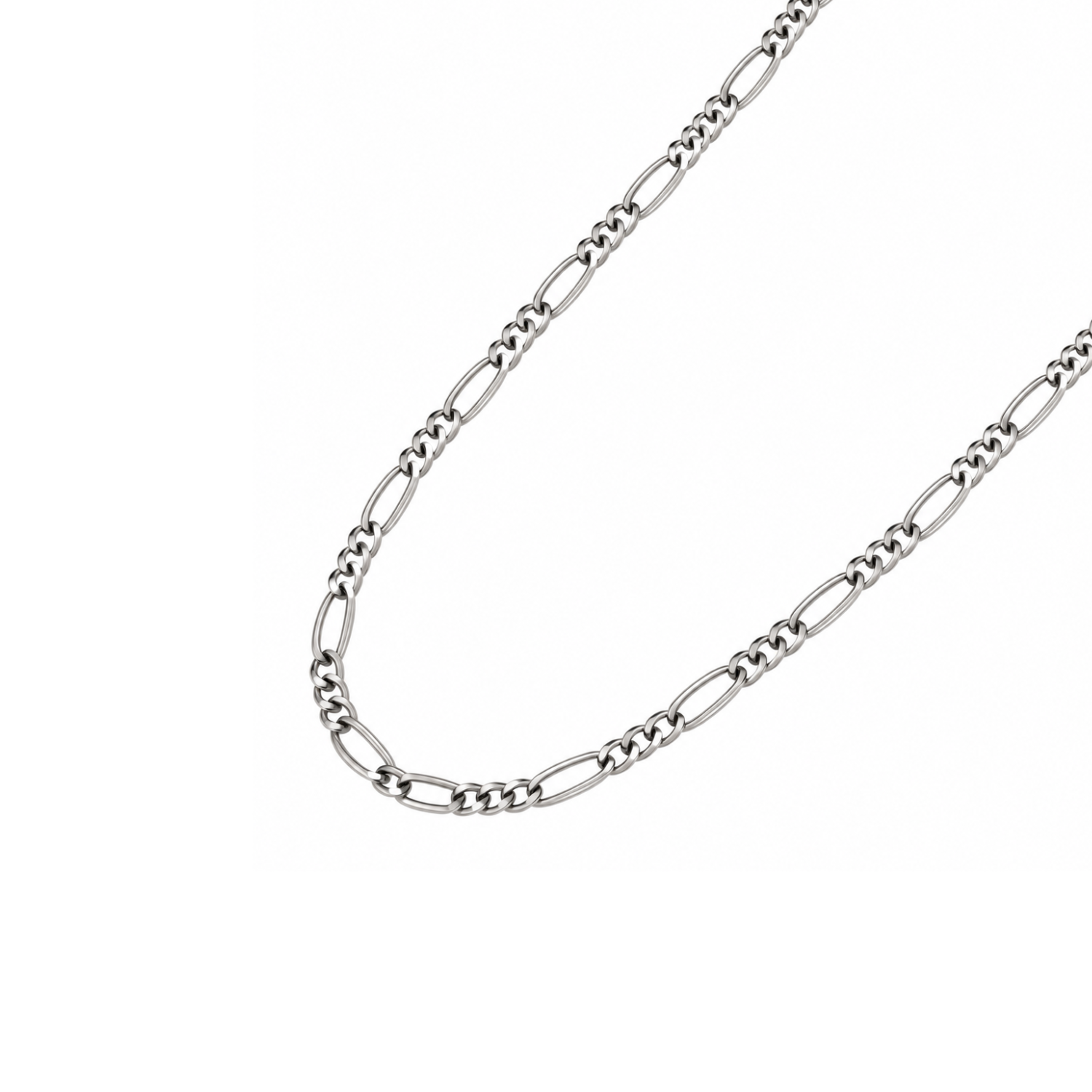 Cadena de Plata Esterlina 925 Cartier 1X3/2 Media 1