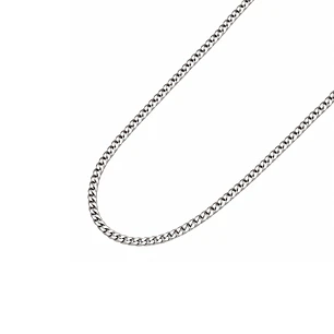 Cadena de Plata Esterlina 925 Groumet 3,5 Ancha