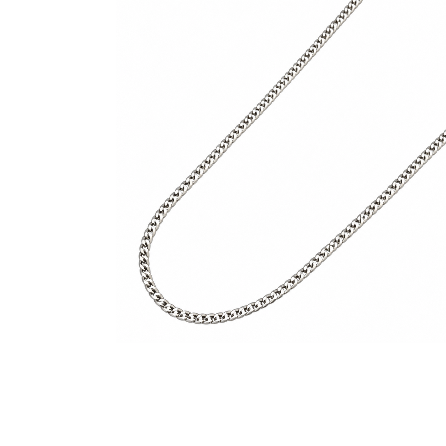 Cadena de Plata Esterlina 925 Groumet 3cm Ancha 1