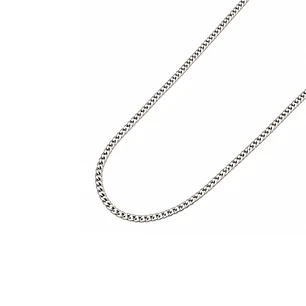 Cadena de Plata Esterlina 925 Groumet 3cm Ancha