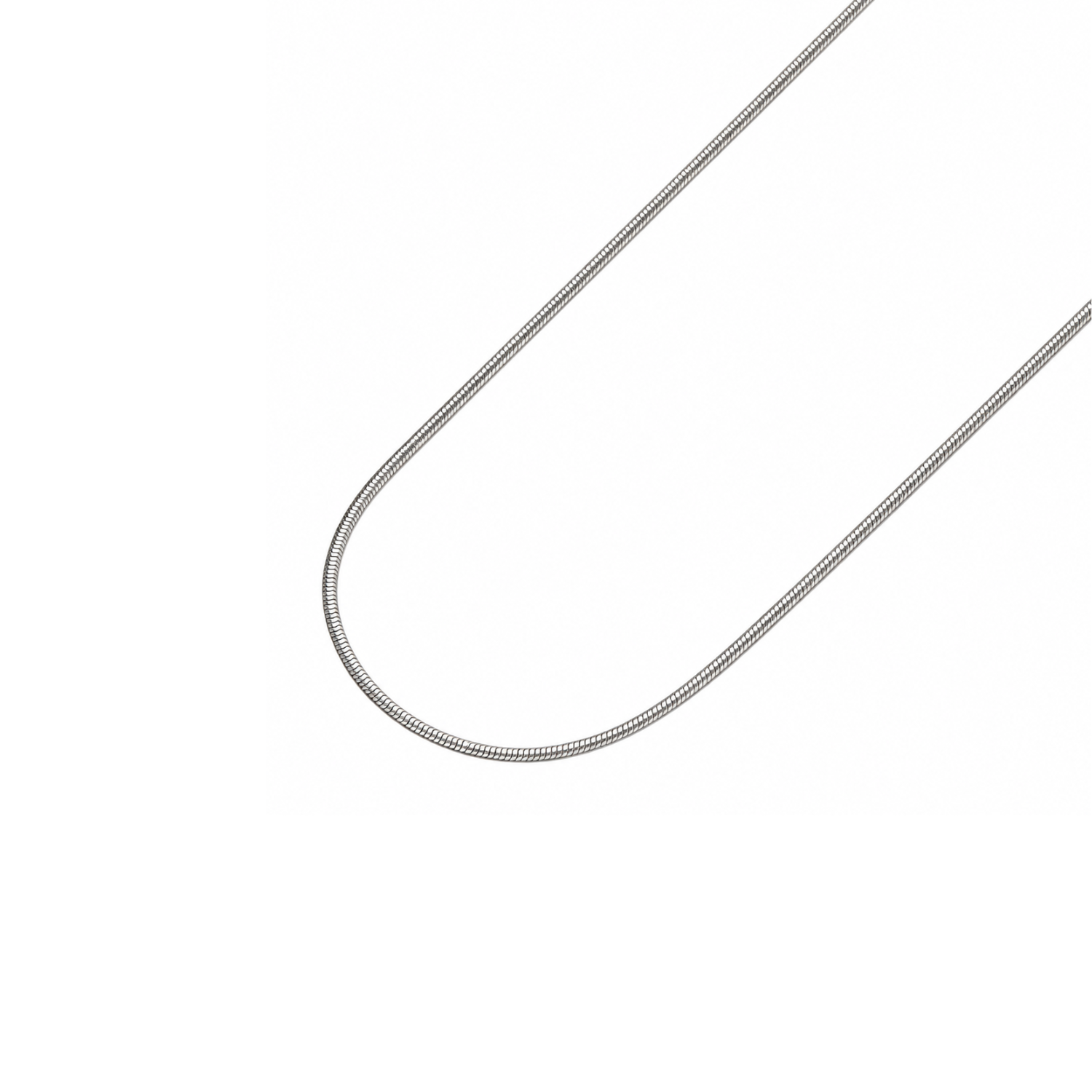 Cadena de Plata Esterlina 925 Espiral Delgada 1