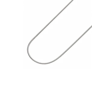 Cadena de Plata Esterlina 925 Espiral Delgada
