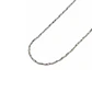 Cadena de Plata Esterlina 925 Cable 0,5cm Fina - Miniatura 1