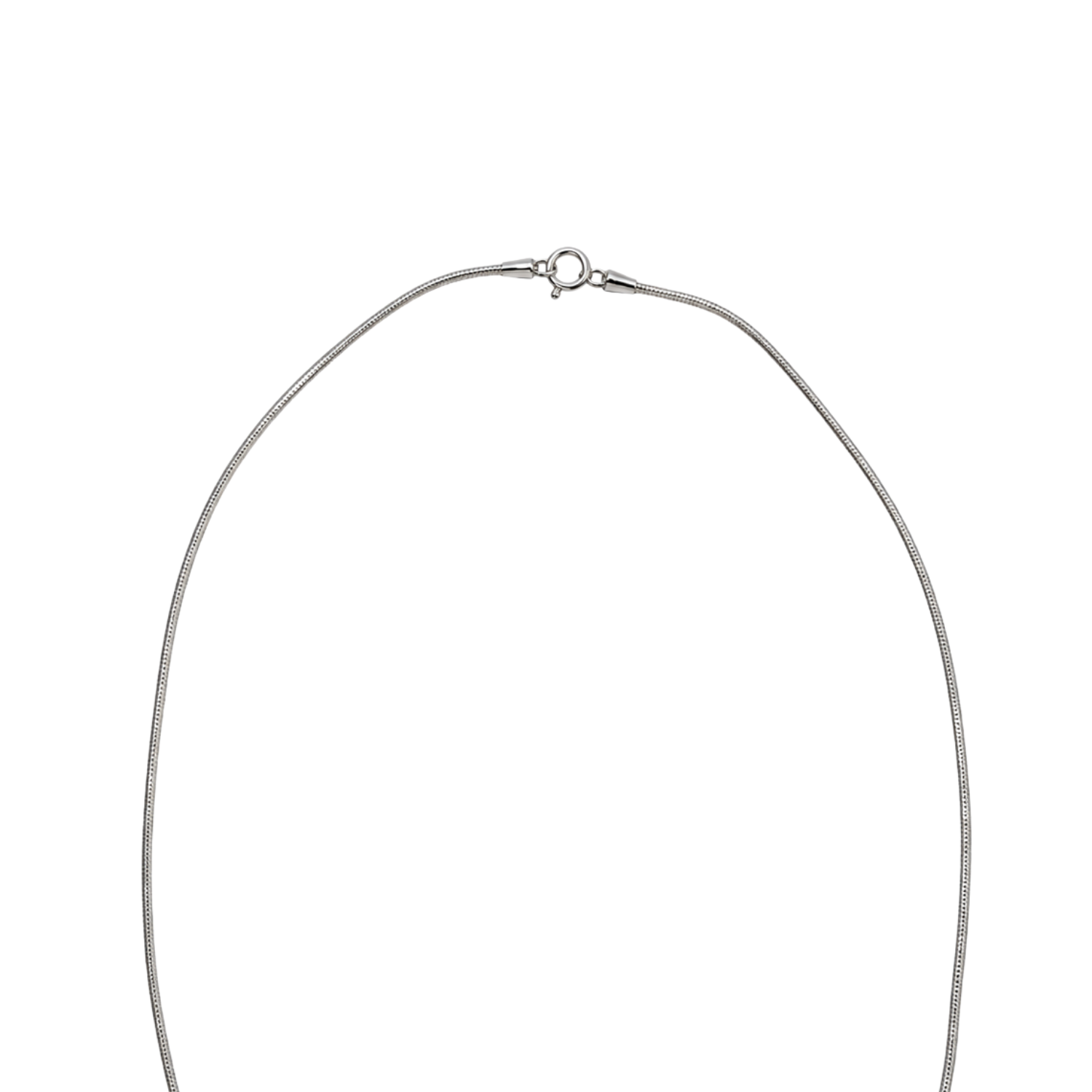 Cadena de Plata Esterlina 925 Espiral Delgada 3