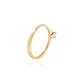 Anillo Oro Amarillo 18kt Solitario Circonita 3MM - Miniatura 2