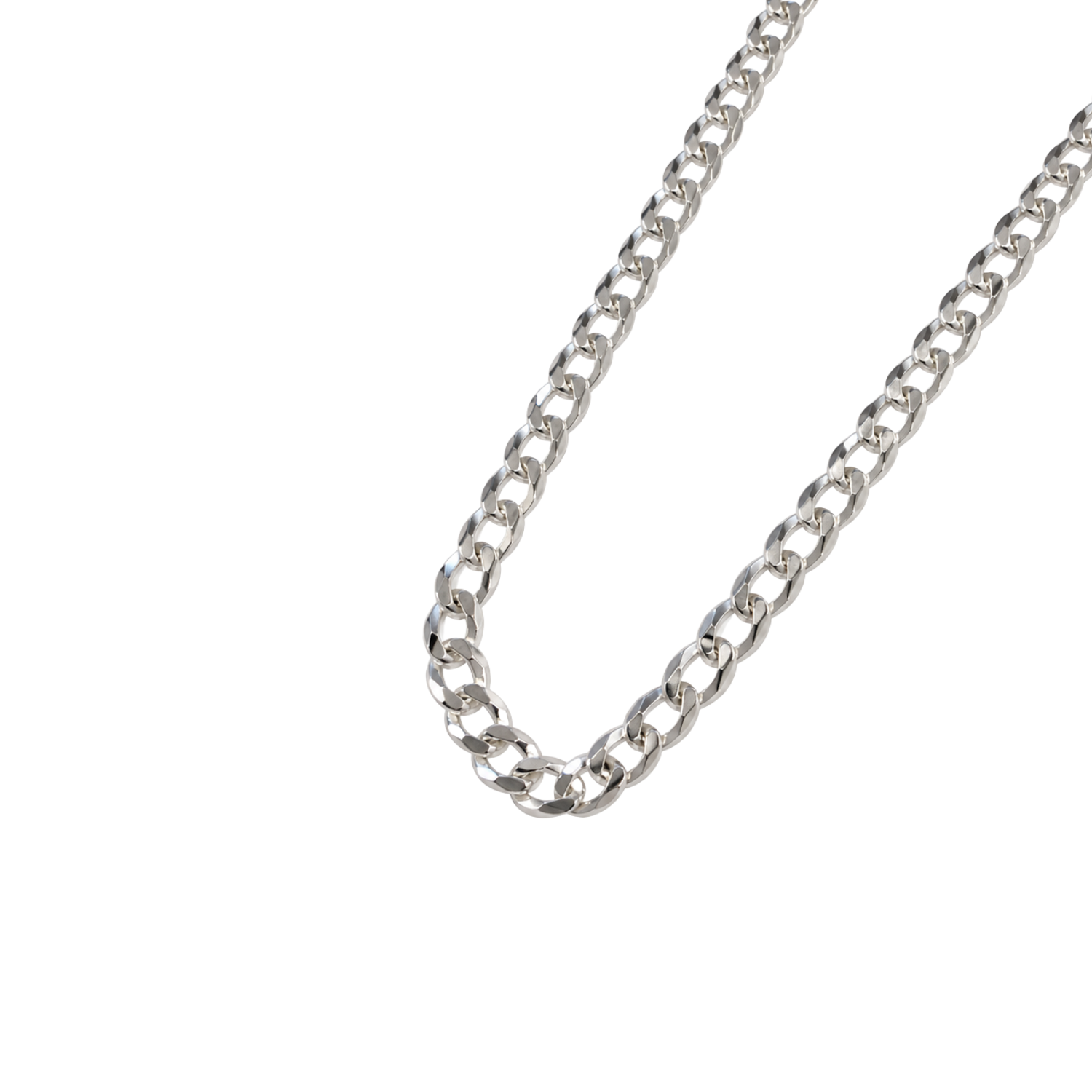 Cadena de Plata Esterlina 925 Cartier 5MM Ancho 1