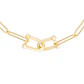Pulsera de Plata Esterlina 925 Cadenas Revestido en Oro 18kt - Miniatura 3