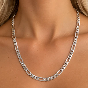 Cadena de Plata Esterlina 925 Cartier 3-1 de 5MM